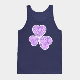 Love me, love me not? 3 leaf clover Tank Top